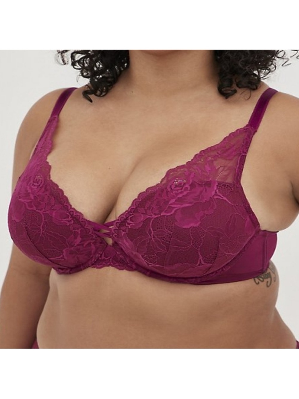 Torrid Curve Push-Up Plunge Bra Size 44DDD